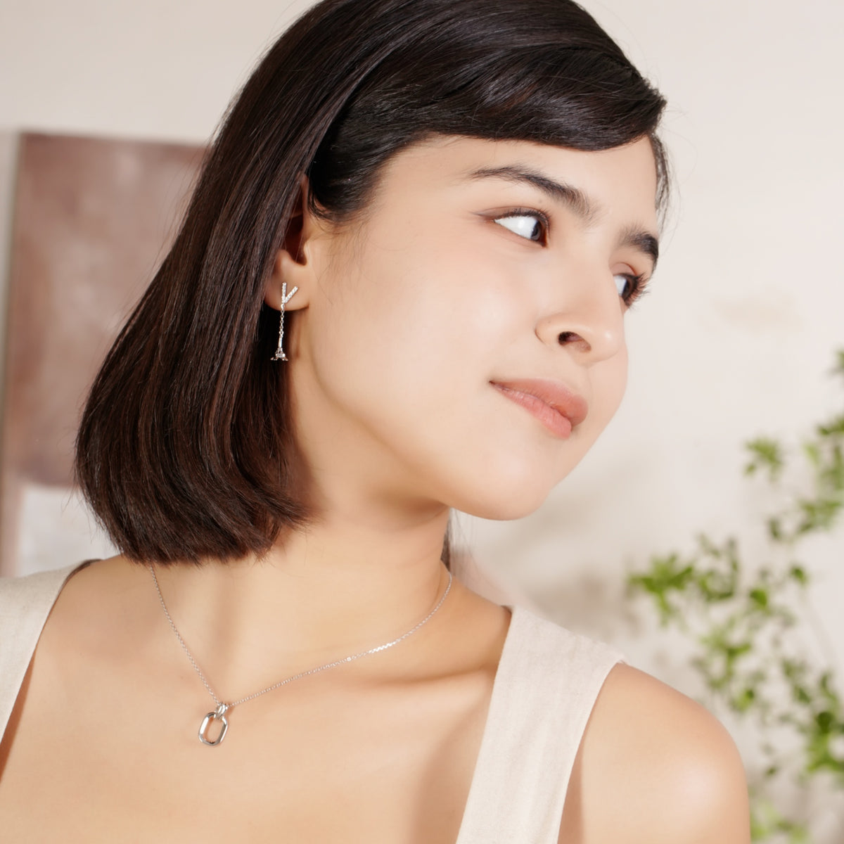 Essential Link Silver Necklace