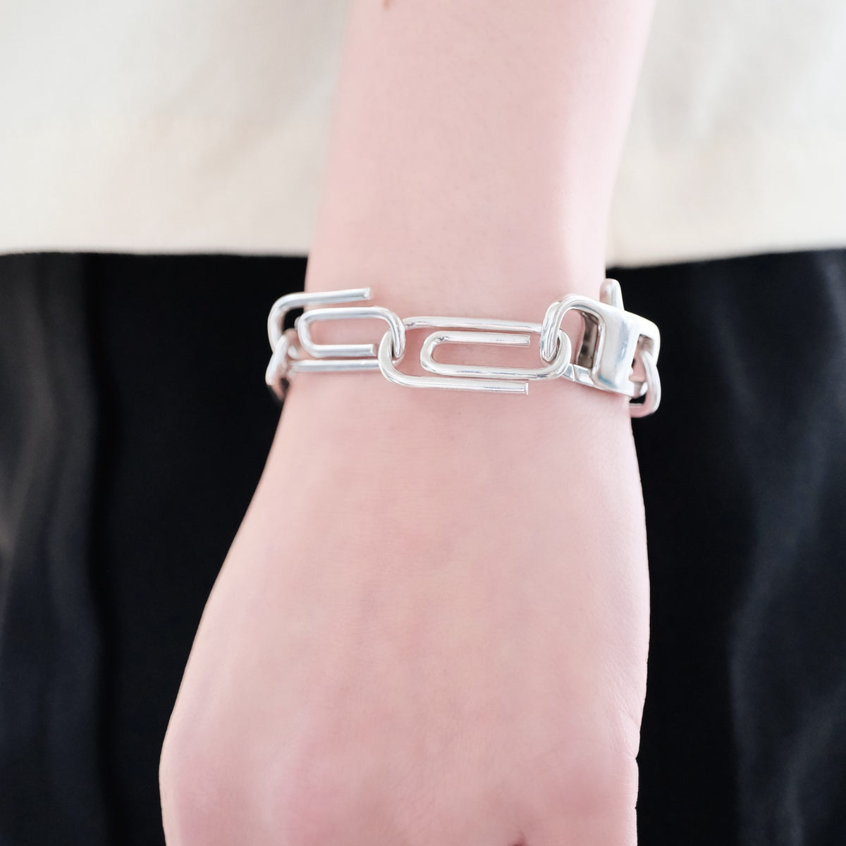 True Paper Clip Bracelet