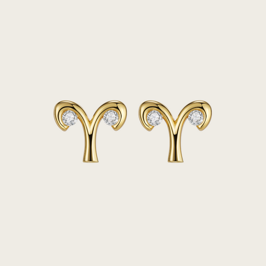 Celestial Whisper - Aries Constellation Earring - Your Talisman of Timeless Light
