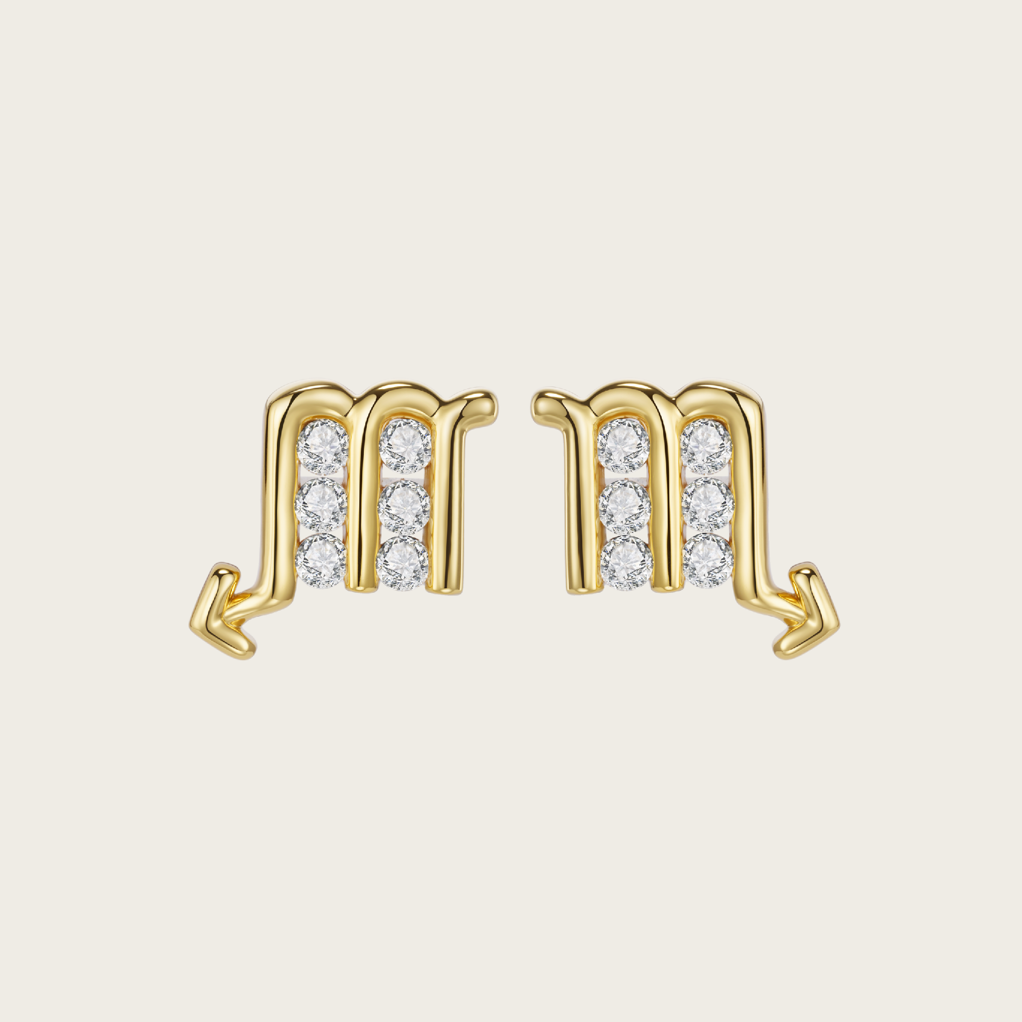 Celestial Whisper - Scorpio Constellation Earring - Your Talisman of Timeless Light