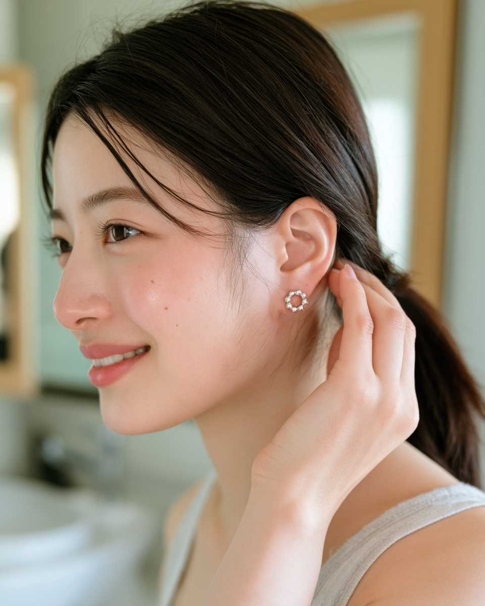 Donut Earring