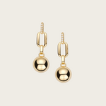 Geometric Balance Sphere Earrings