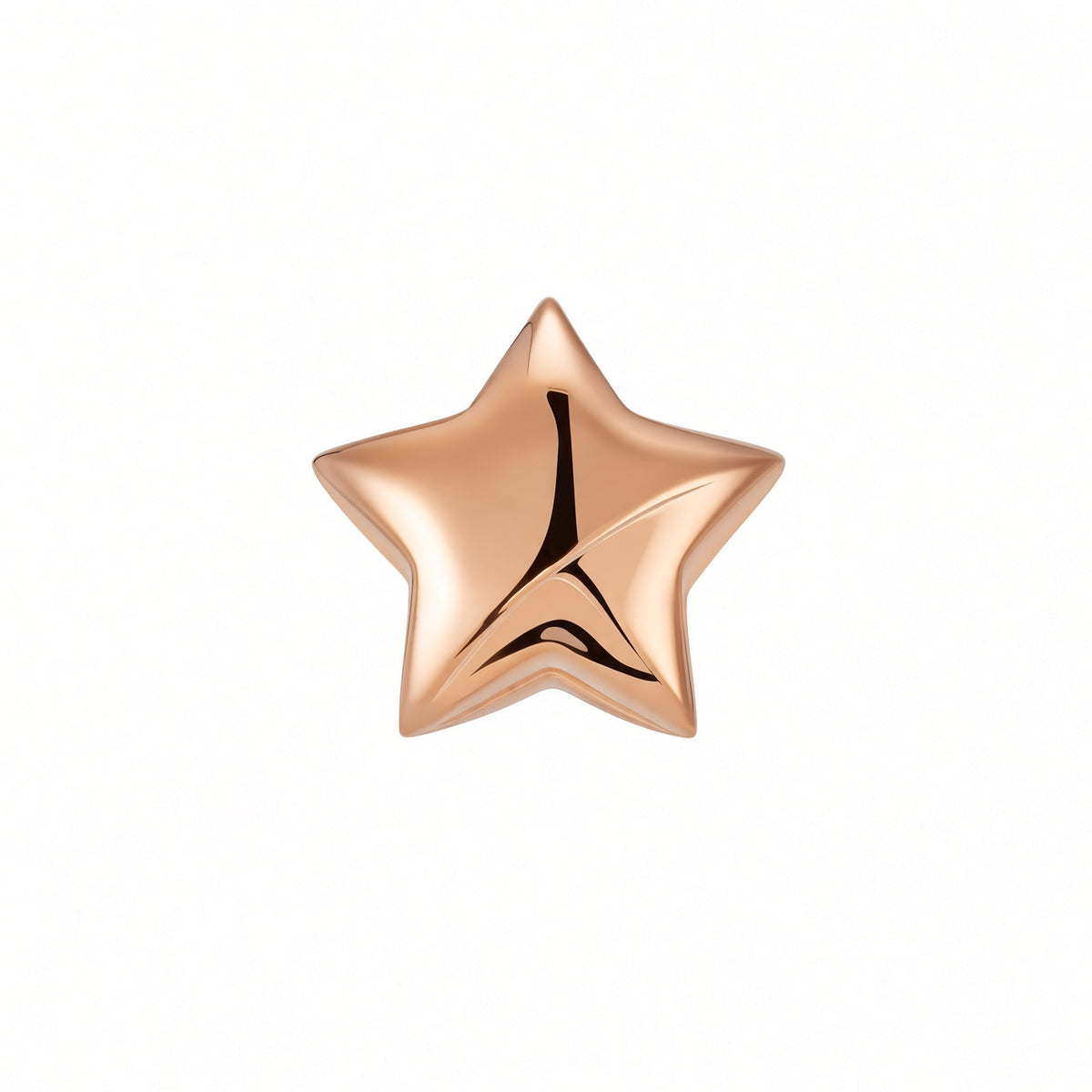 18k Rose Gold Vermeil, Stud