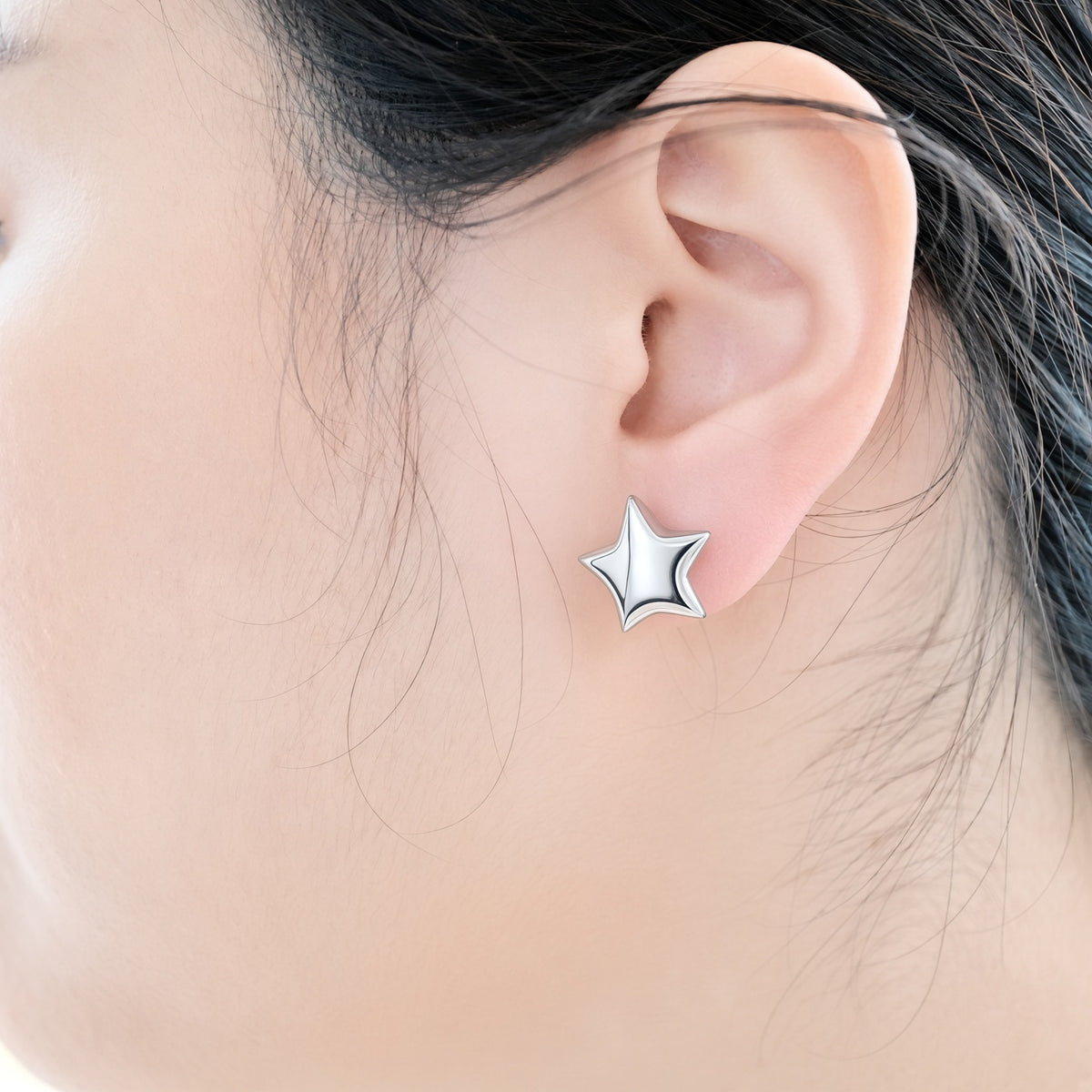Sterling Silver, Stud