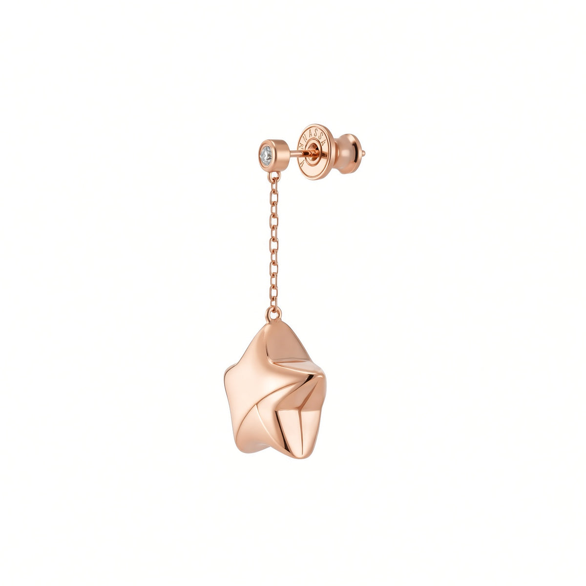 18k Rose Gold Vermeil, Dangling