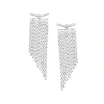 Moonlit Cascade Fringe Earrings