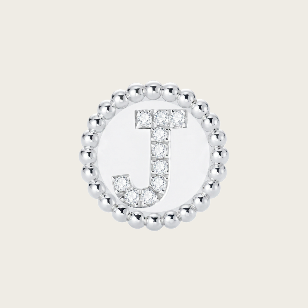 Sterling Silver, J