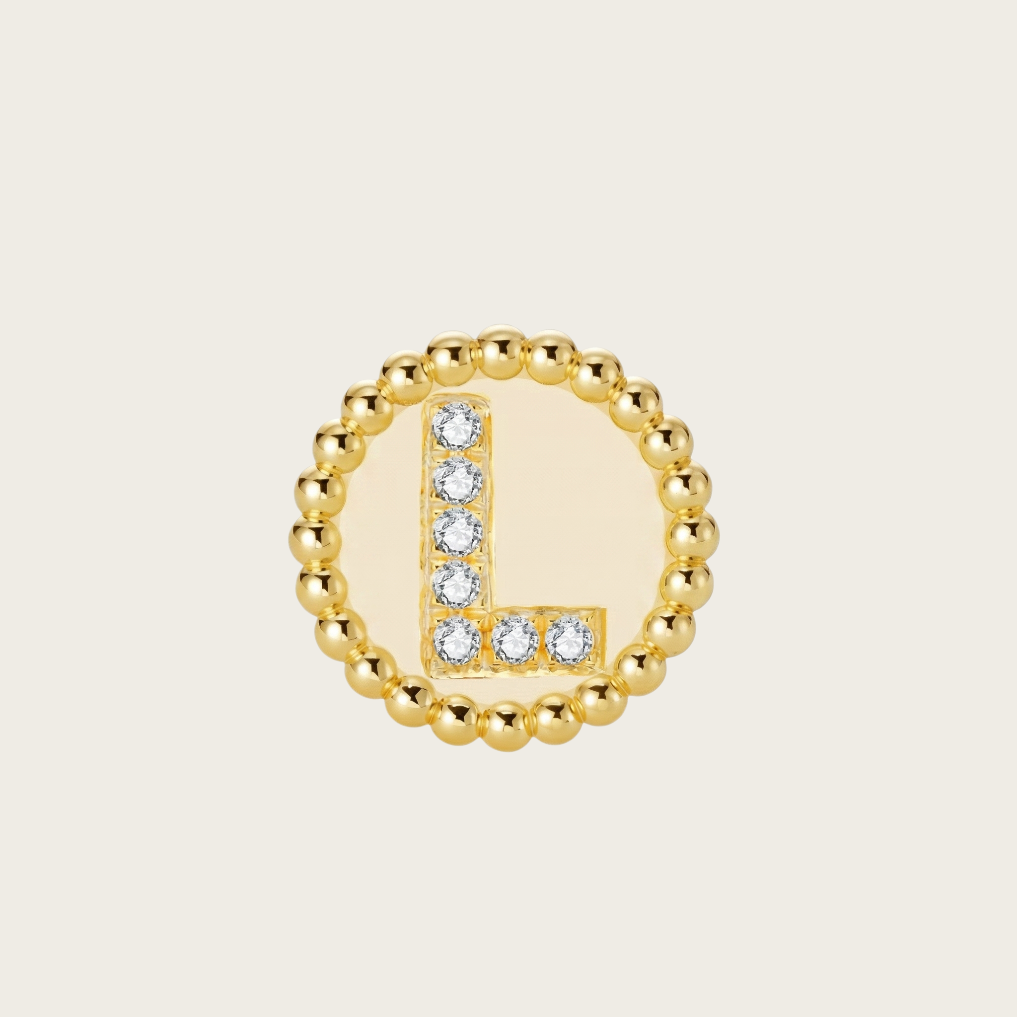 18k Gold Vermeil, L