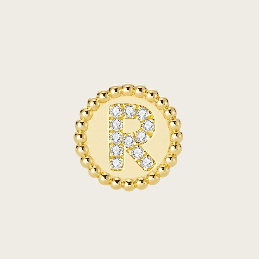 18k Gold Vermeil, R
