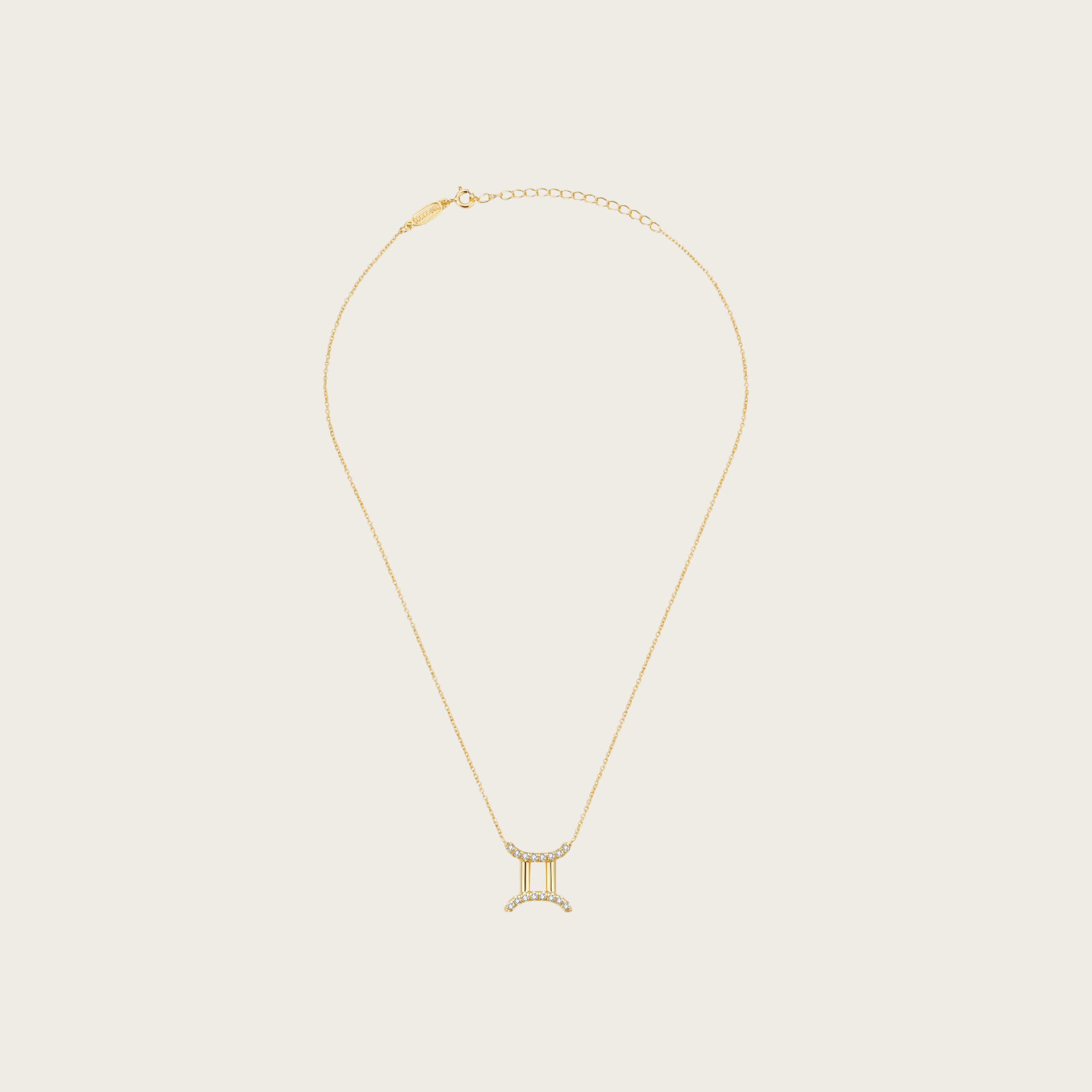 Celestial Whisper - Gemini Constellation Necklace - Your Talisman of Timeless Light