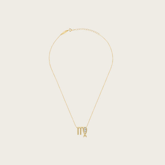 Celestial Whisper - Virgo Constellation Necklace - Your Talisman of Timeless Light