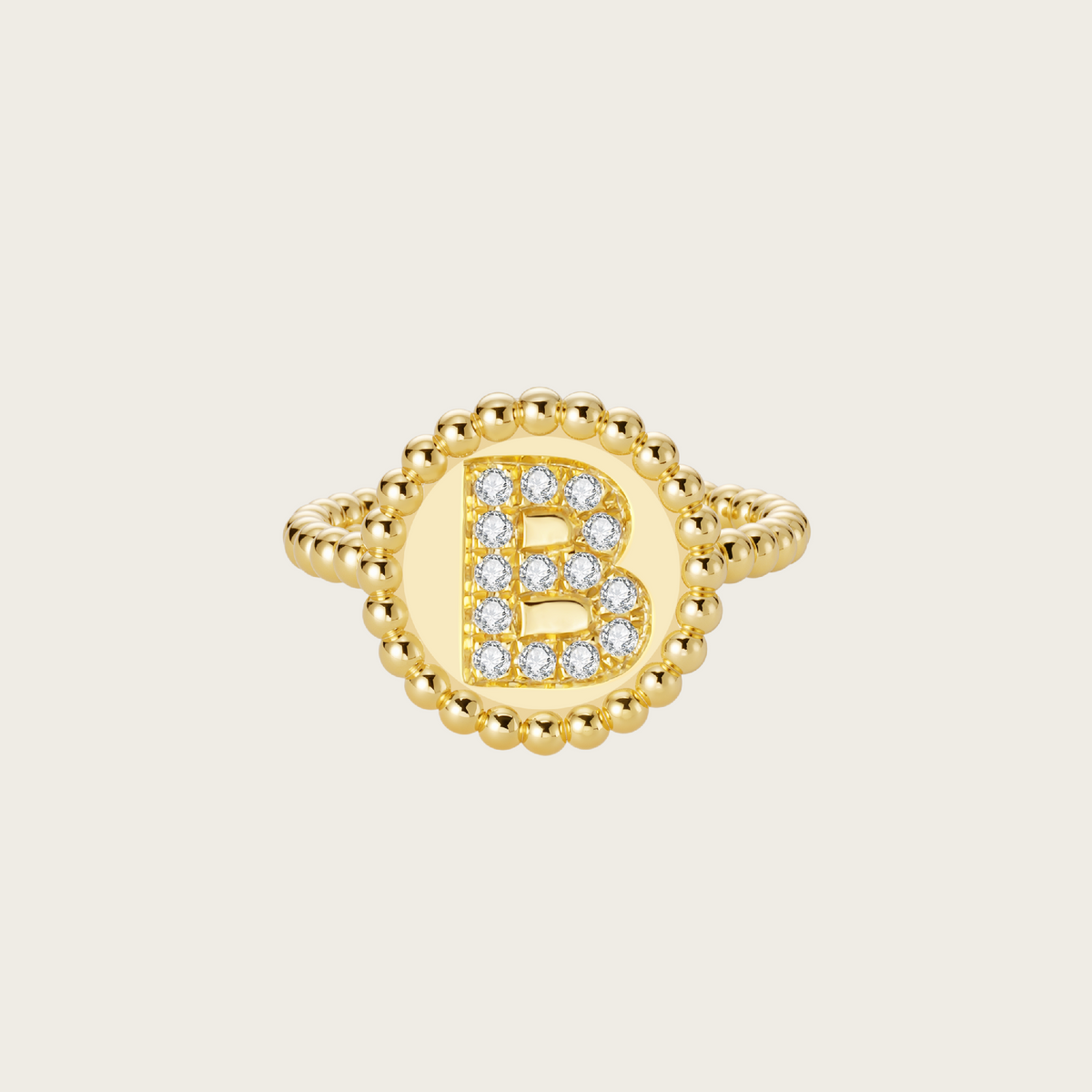 18k Gold Vermeil, B