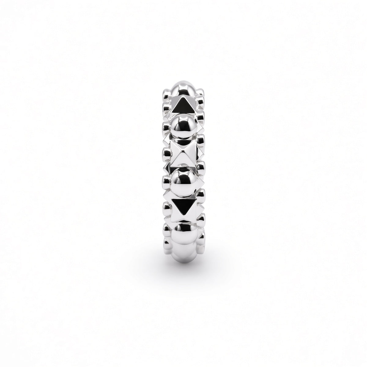 Diamond Slim Pyramid Ring