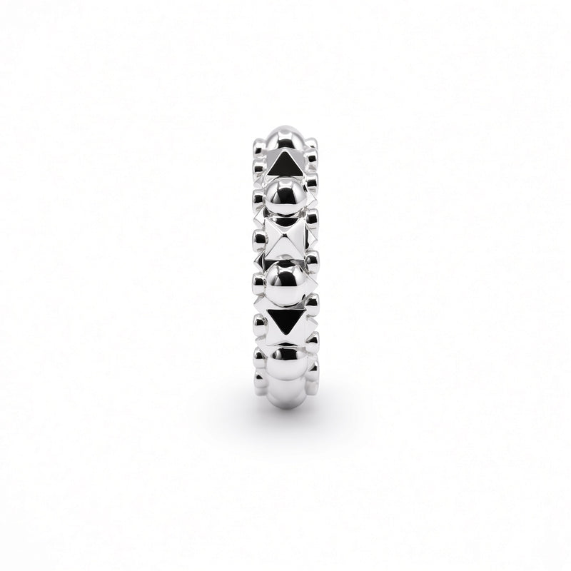 Diamond Slim Pyramid Ring