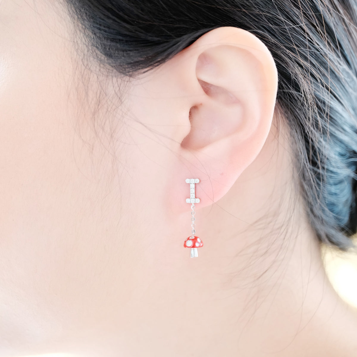 Charm Letter Earring