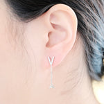 Charm Letter Earring