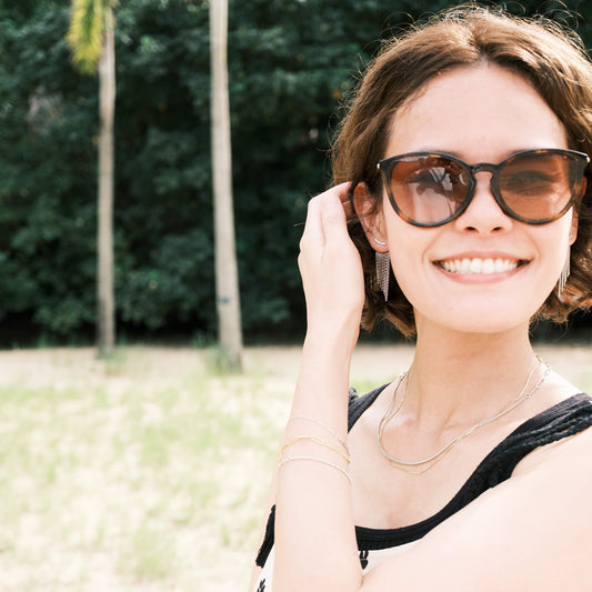 Moonlit Cascade Fringe Earrings