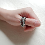 Sterling Silver, Black