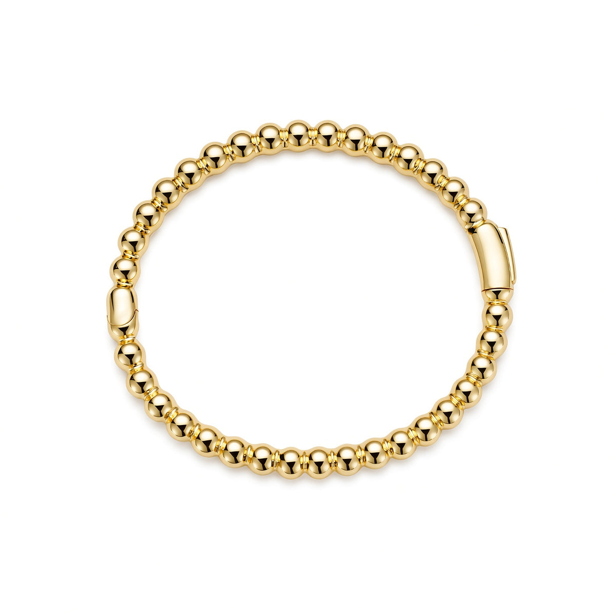 18k Gold Vermeil, High Polish