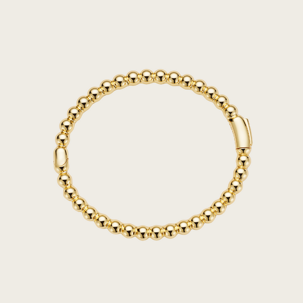 18k Gold Vermeil, High Polish