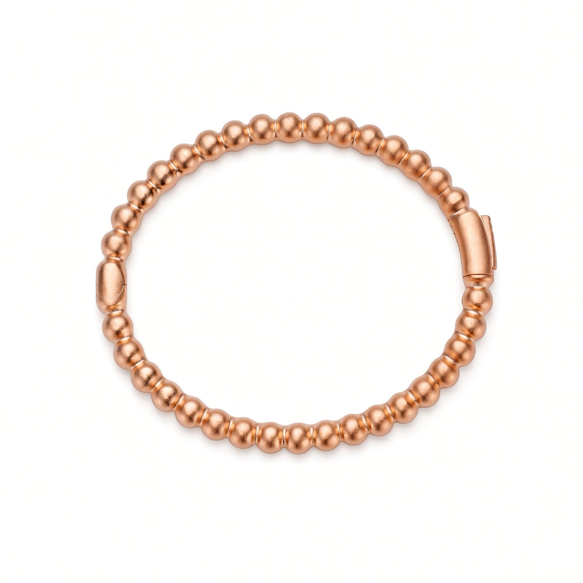 18k Rose Gold Vermeil, Matte