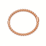 18k Rose Gold Vermeil, Matte