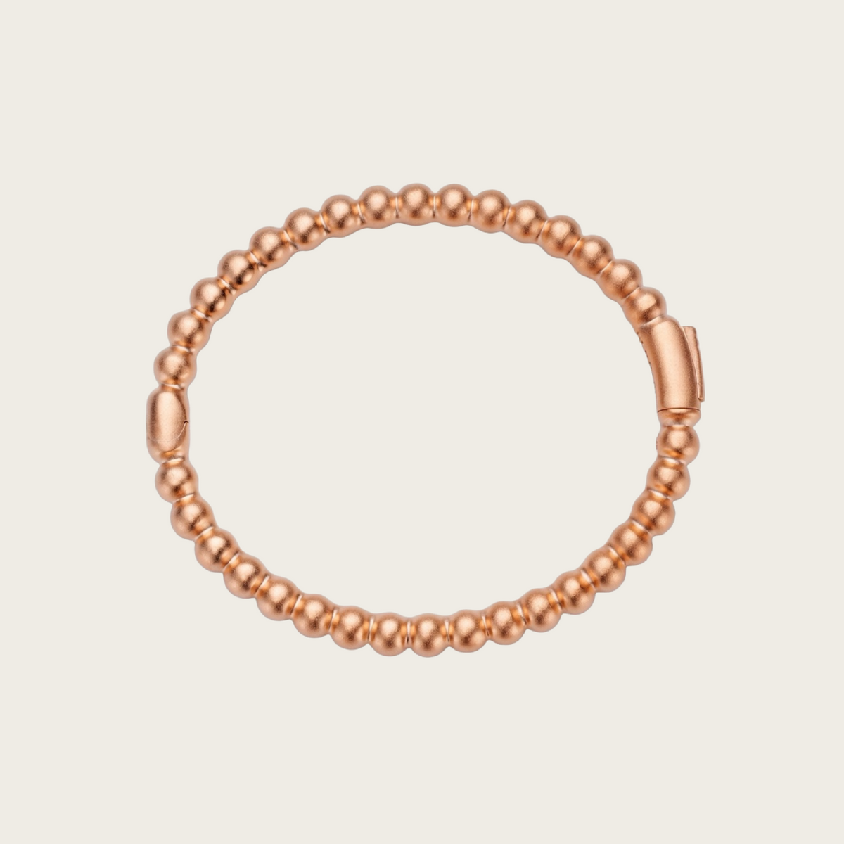 18k Rose Gold Vermeil, Matte