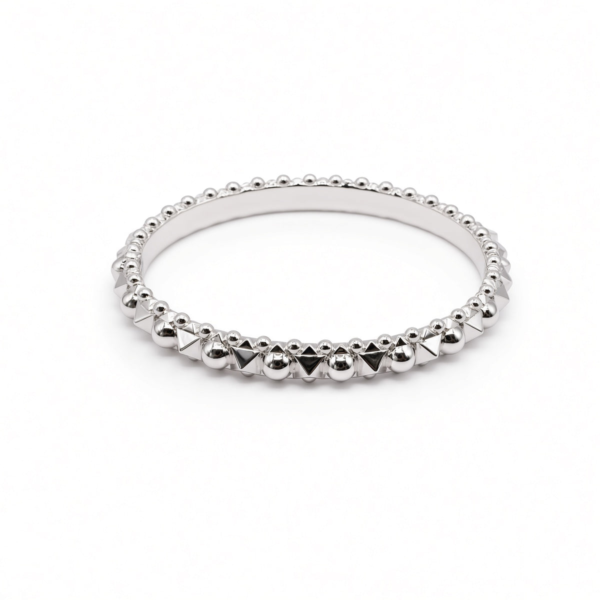 Pyramid Dome Bangle