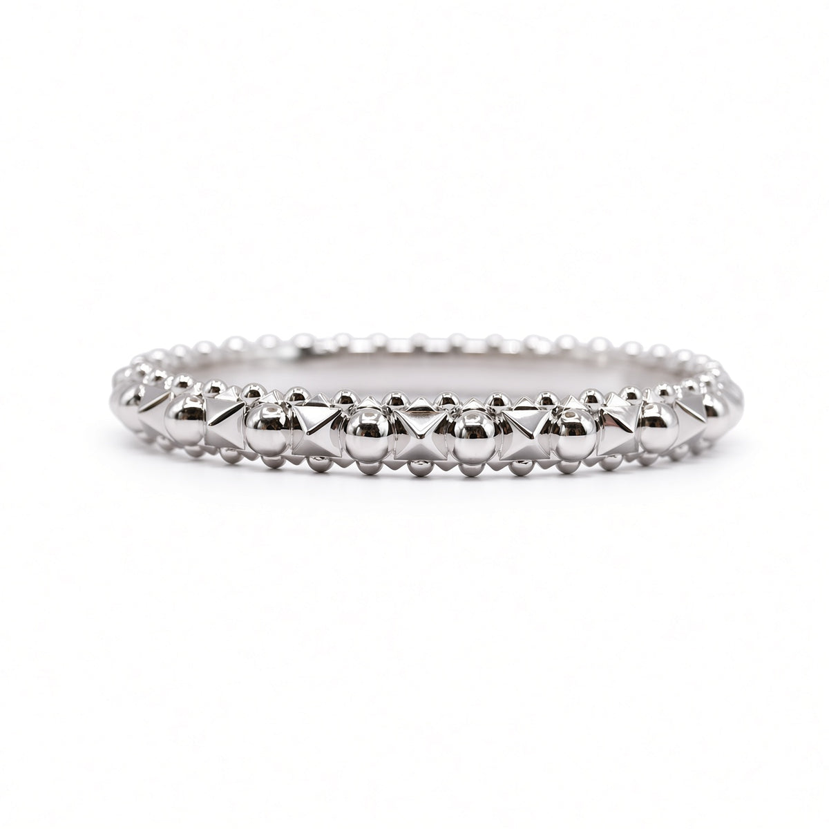 Pyramid Dome Bangle