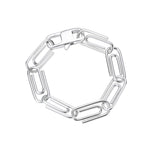 True Paper Clip Bracelet