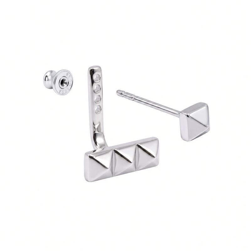 Aero Geometric Pyramid Ear Jacket