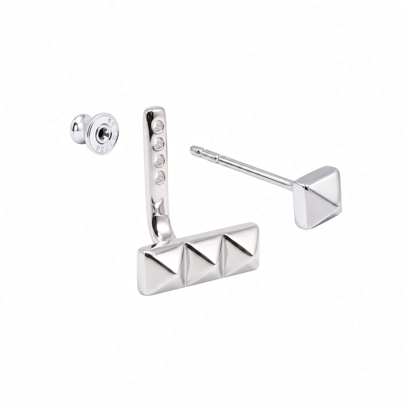 Aero Geometric Pyramid Ear Jacket