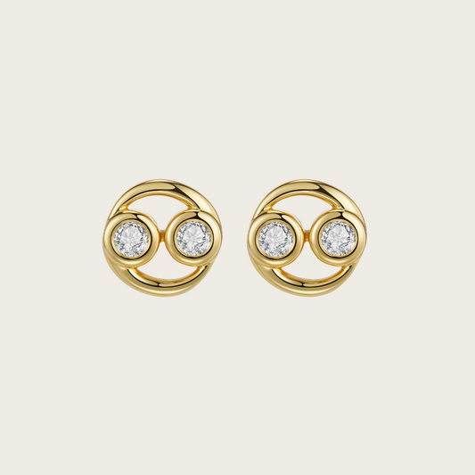 Celestial Whisper - Cancer Constellation Earring - Your Talisman of Timeless Light