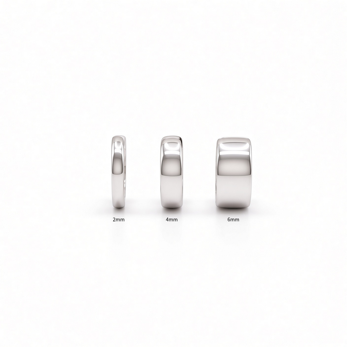 Essential Diamond-Edge Huggie Hoops
