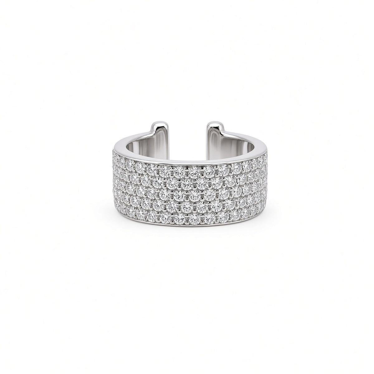 Diamond Pavé Ear Cuff (Single)