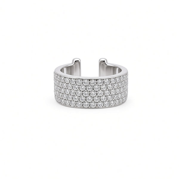 Diamond Pavé Ear Cuff (Single)