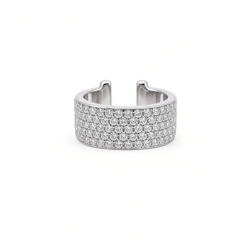 Diamond Pavé Ear Cuff (Single)