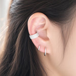 Diamond Pavé Ear Cuff (Single)