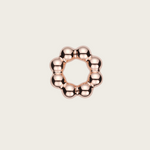 18k Rose Gold Vermeil, High Polish