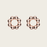 18k Rose Gold Vermeil, High Polish