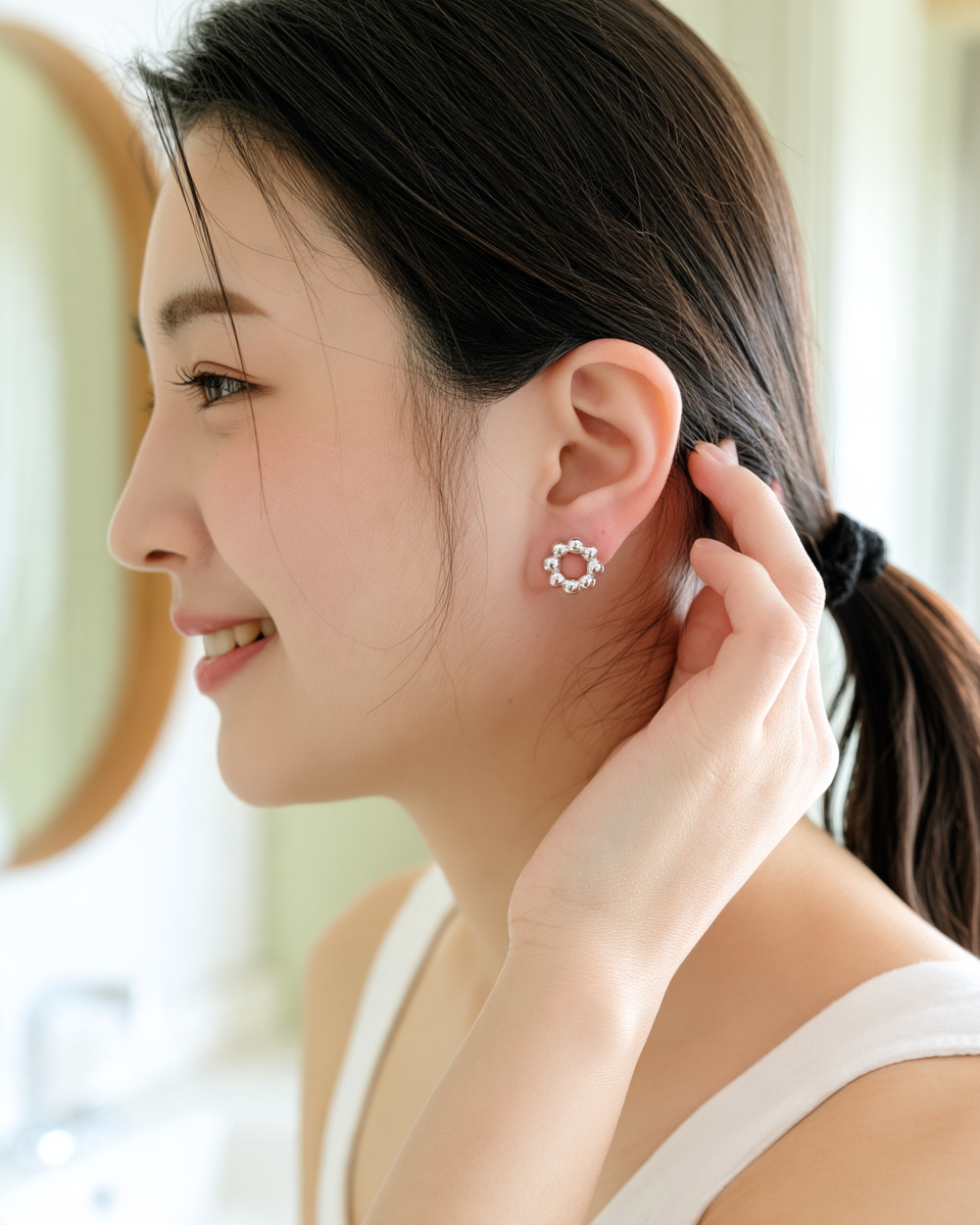 Donut Earring