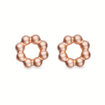 18k Rose Gold Vermeil, Matte