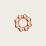 18k Rose Gold Vermeil, Matte