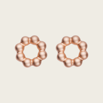 18k Rose Gold Vermeil, Matte