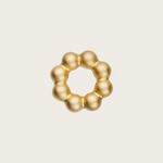 18k Gold Vermeil, Matte