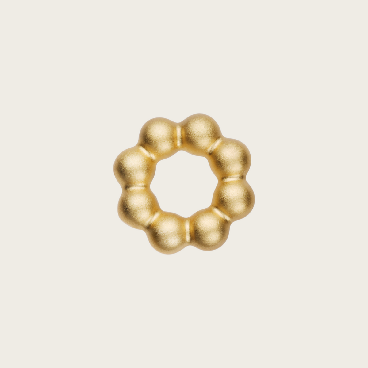 18k Gold Vermeil, Matte