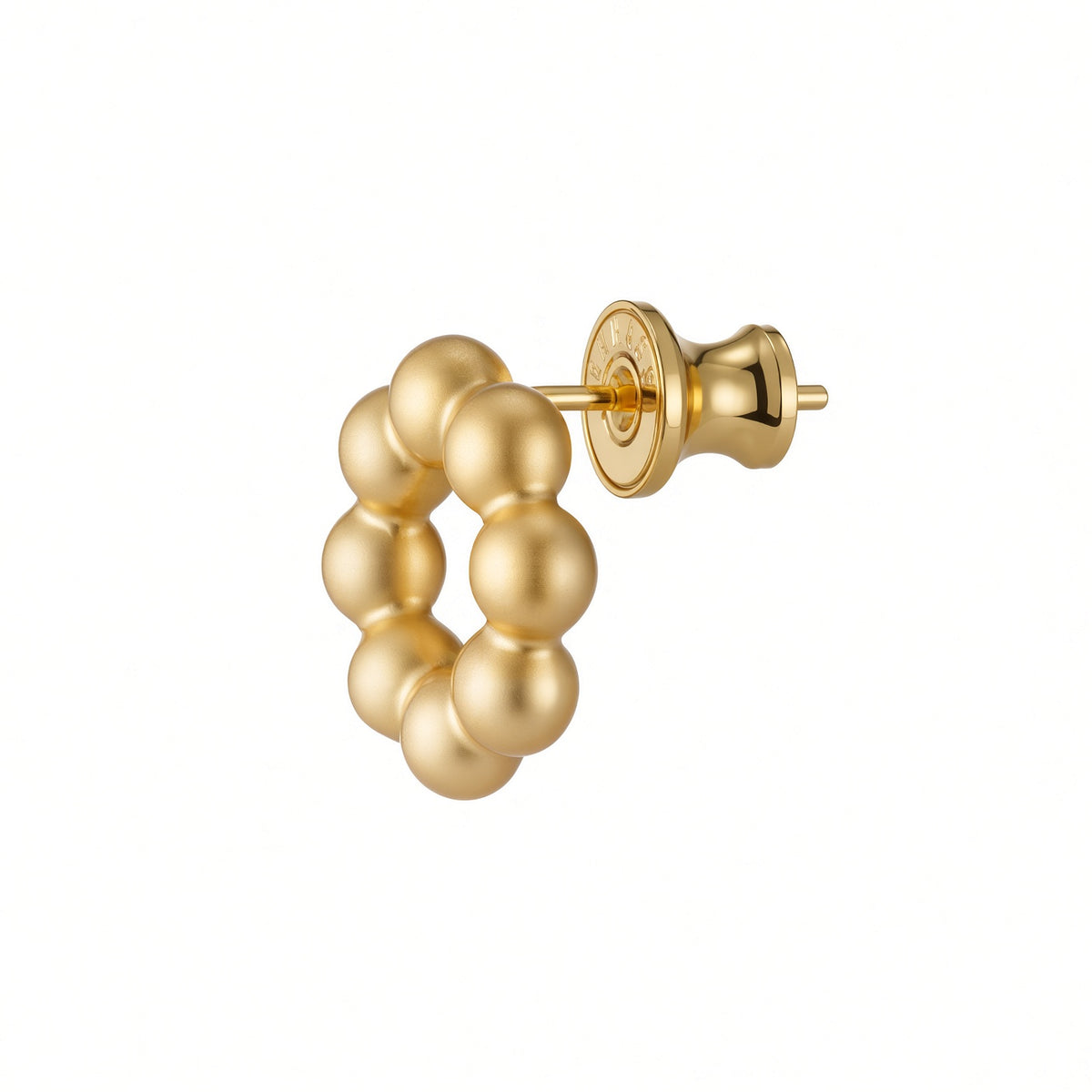18k Gold Vermeil, Matte