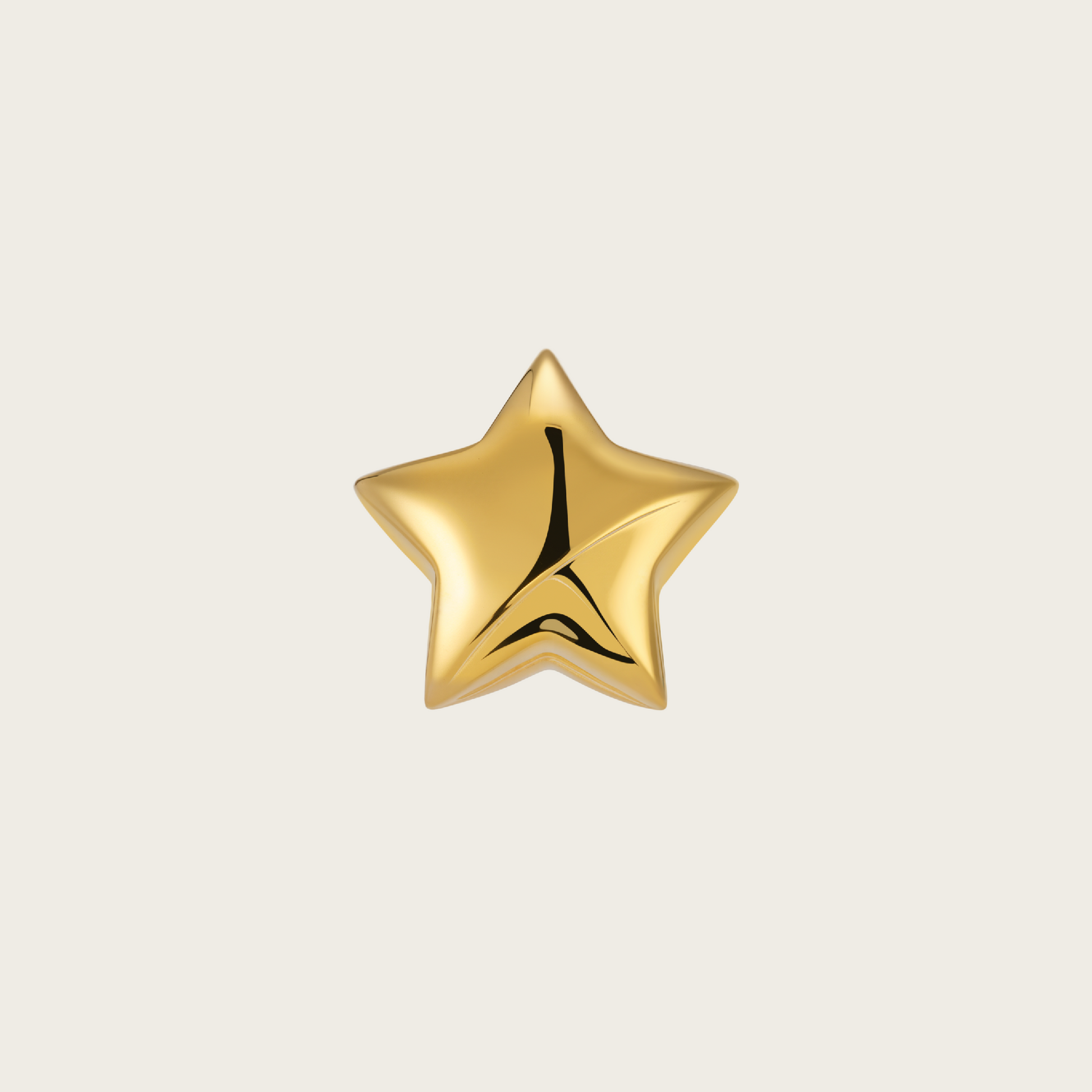 18k Gold Vermeil, stud