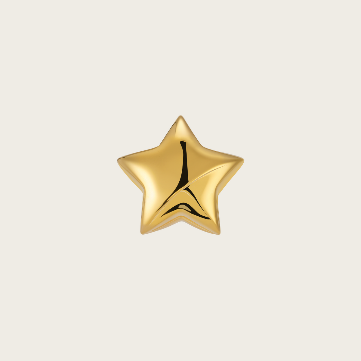 18k Gold Vermeil, stud