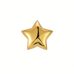 18k Gold Vermeil, Stud